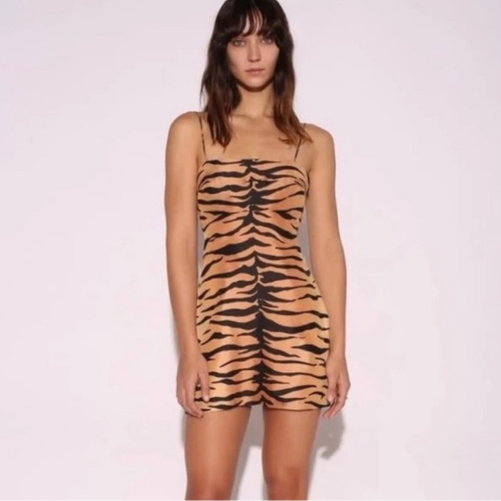 Realisation Par Christy dress Tiger print Small